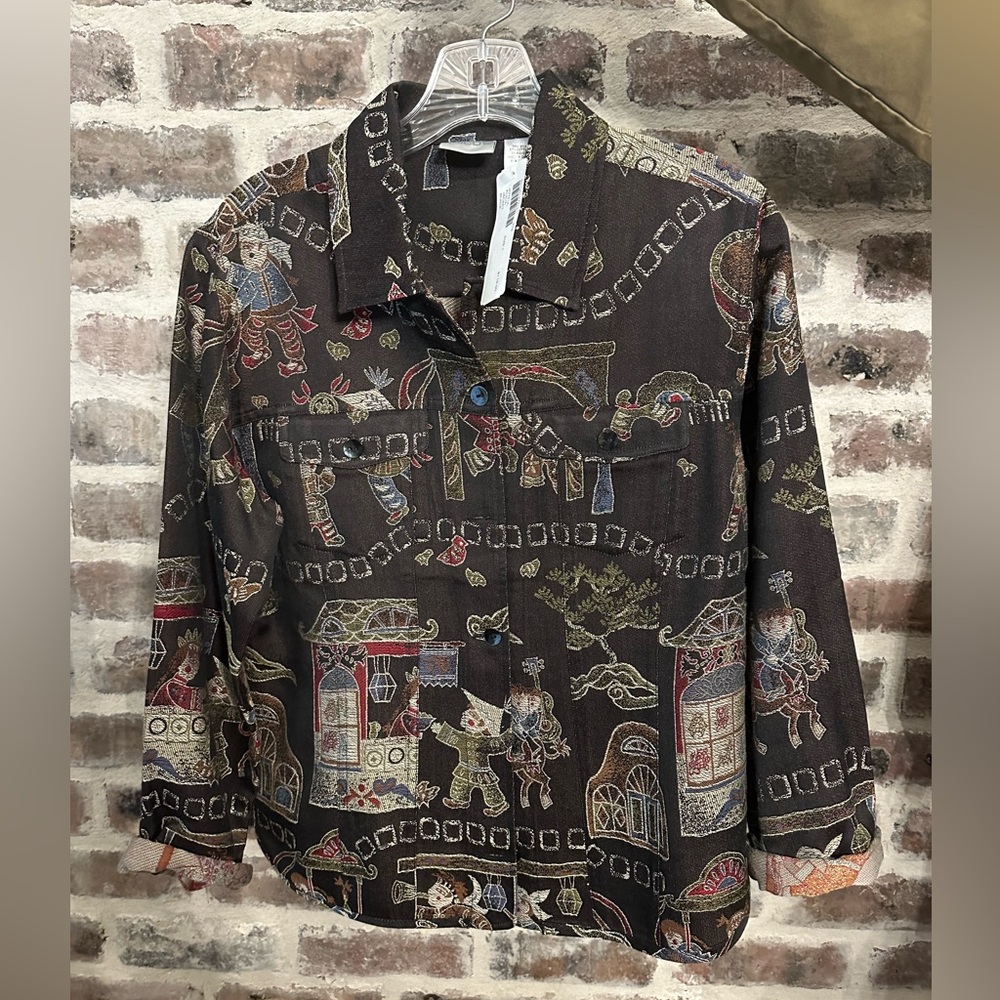 NWT Chico’s Joyful Alicia Jacket - Size 1